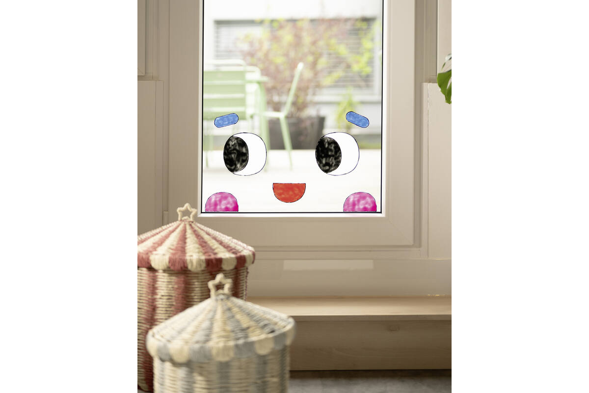 Stickerverf Creall Windows  5 flacons ass. 500 ml + contour