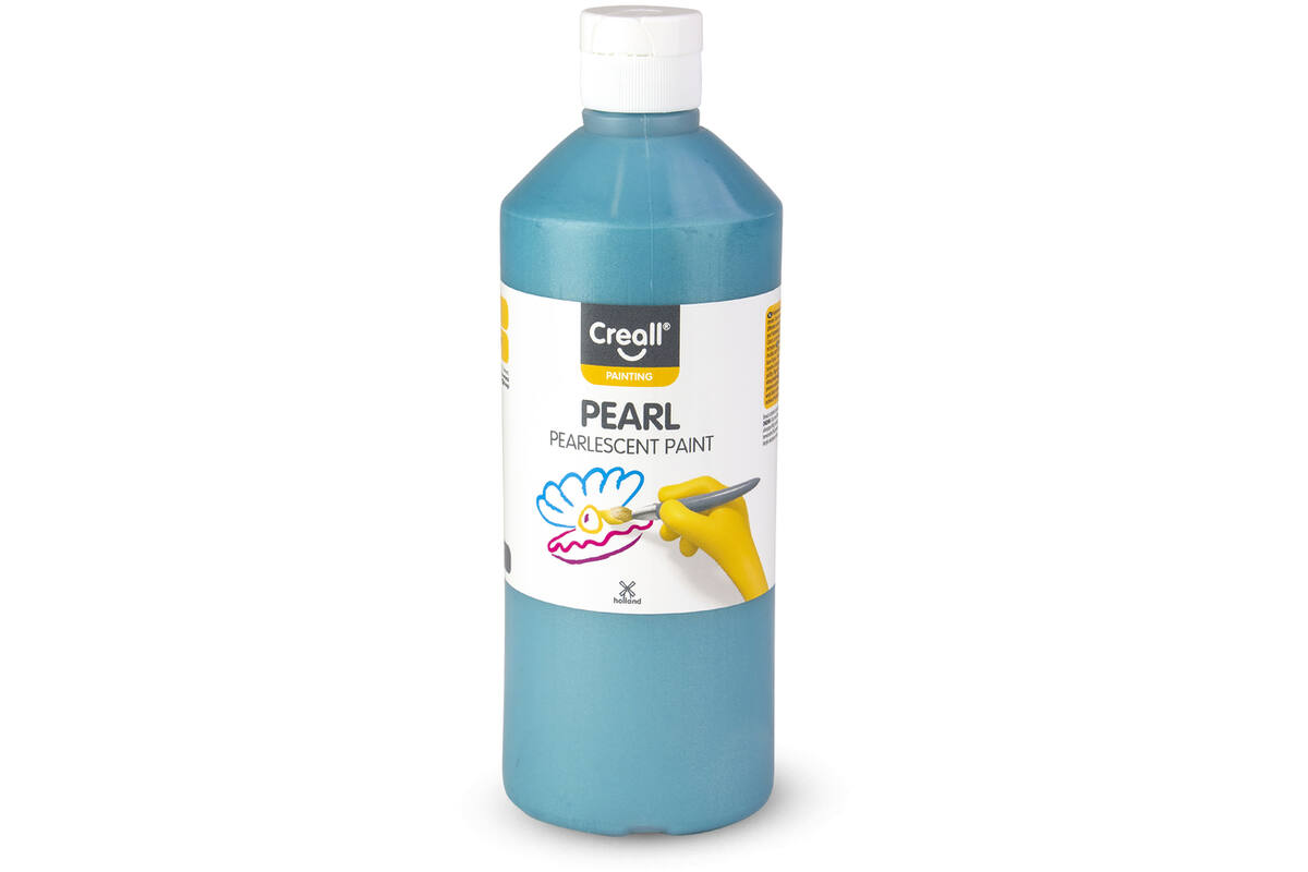 Parelmoerverf Creall Pearl 500 ml blauwgroen