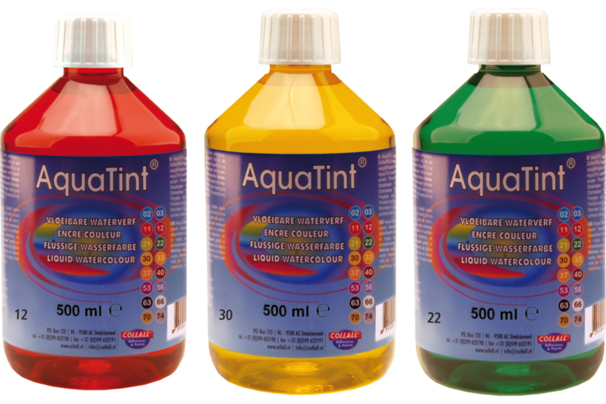 Aquatint 500 ml, geel