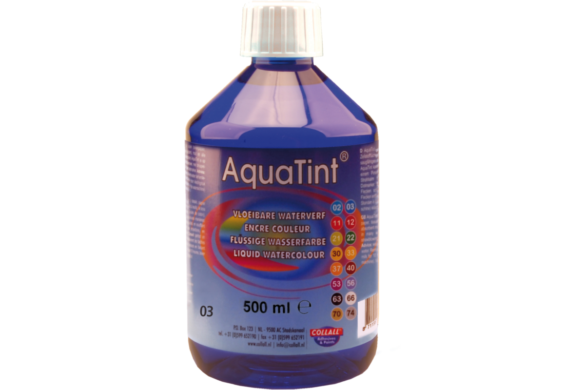 Aquatint 500 ml, donkerblauw