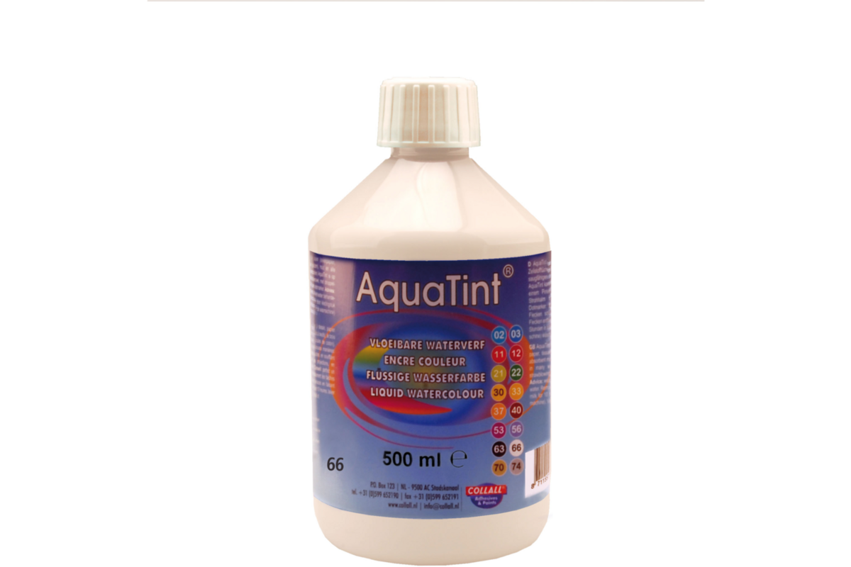 Aquatint 500 ml, dekkend wit