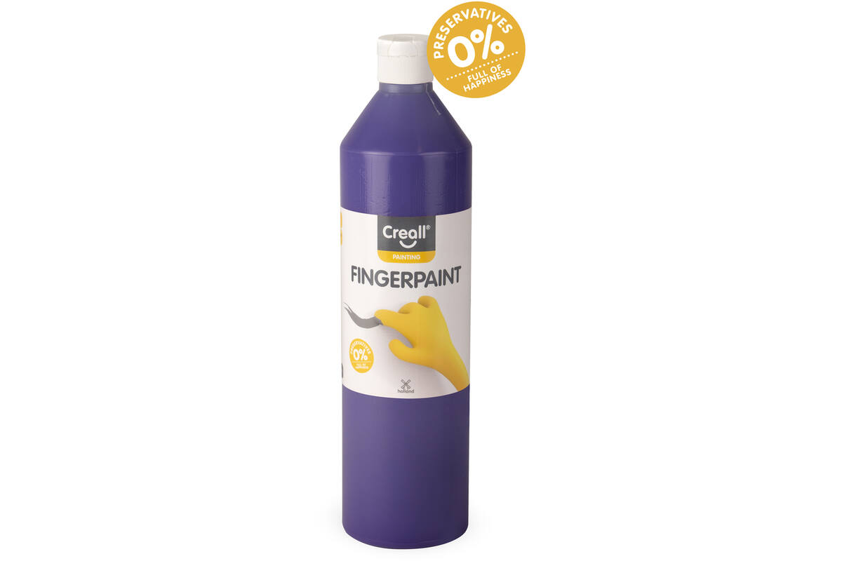 Vingerverf Creall 750 ml paars