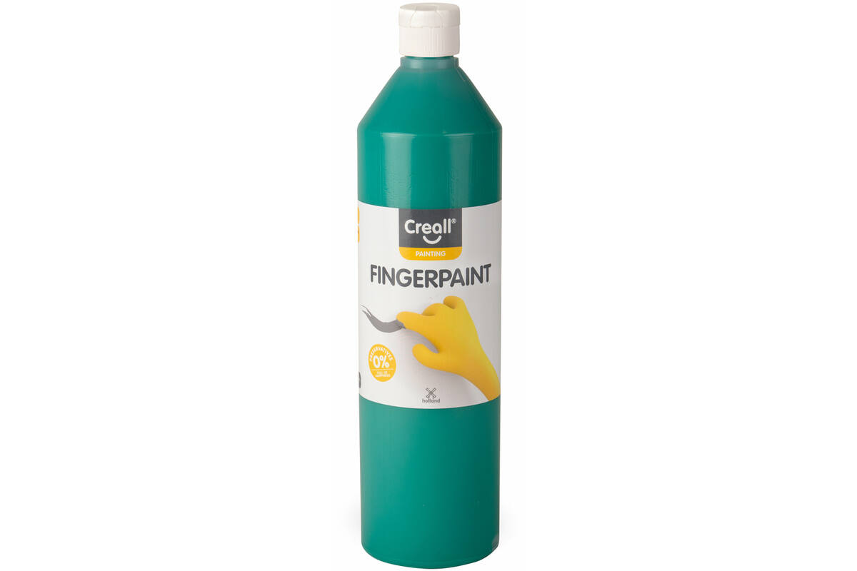 Vingerverf Creall 750 ml groen