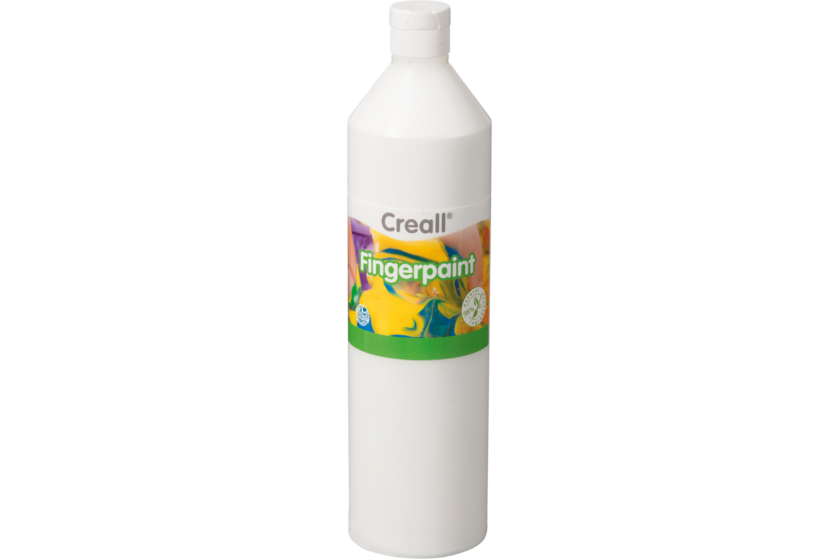 Vingerverf Creall 750 ml wit