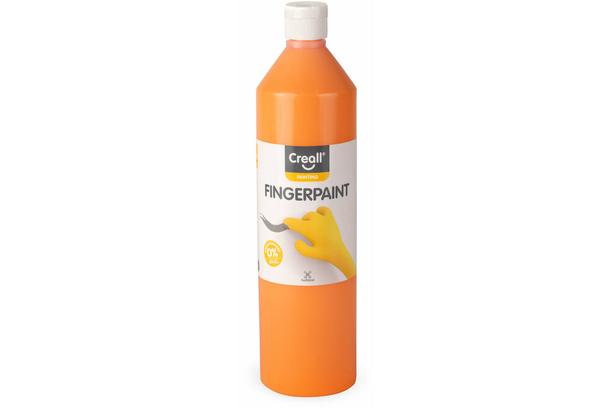 Vingerverf Creall 750 ml oranje