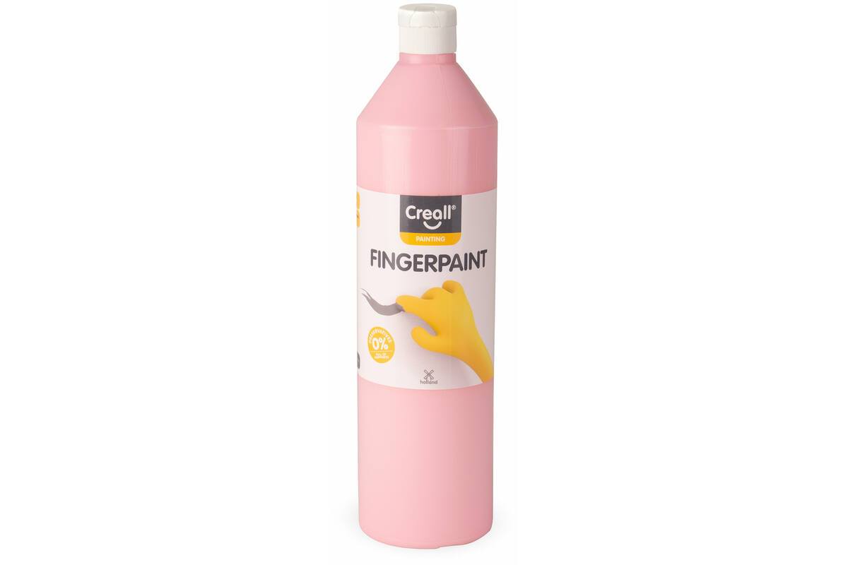 Vingerverf Creall 750 ml roze