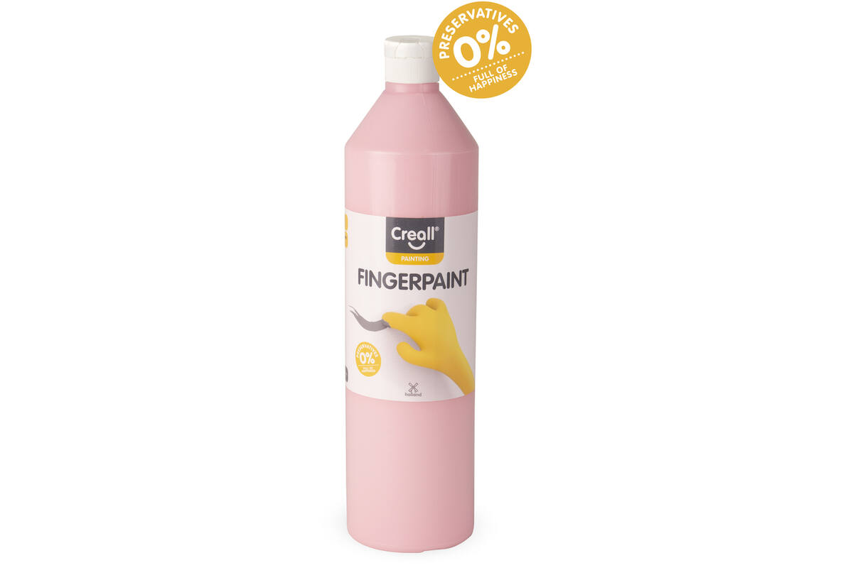 Vingerverf Creall 750 ml roze
