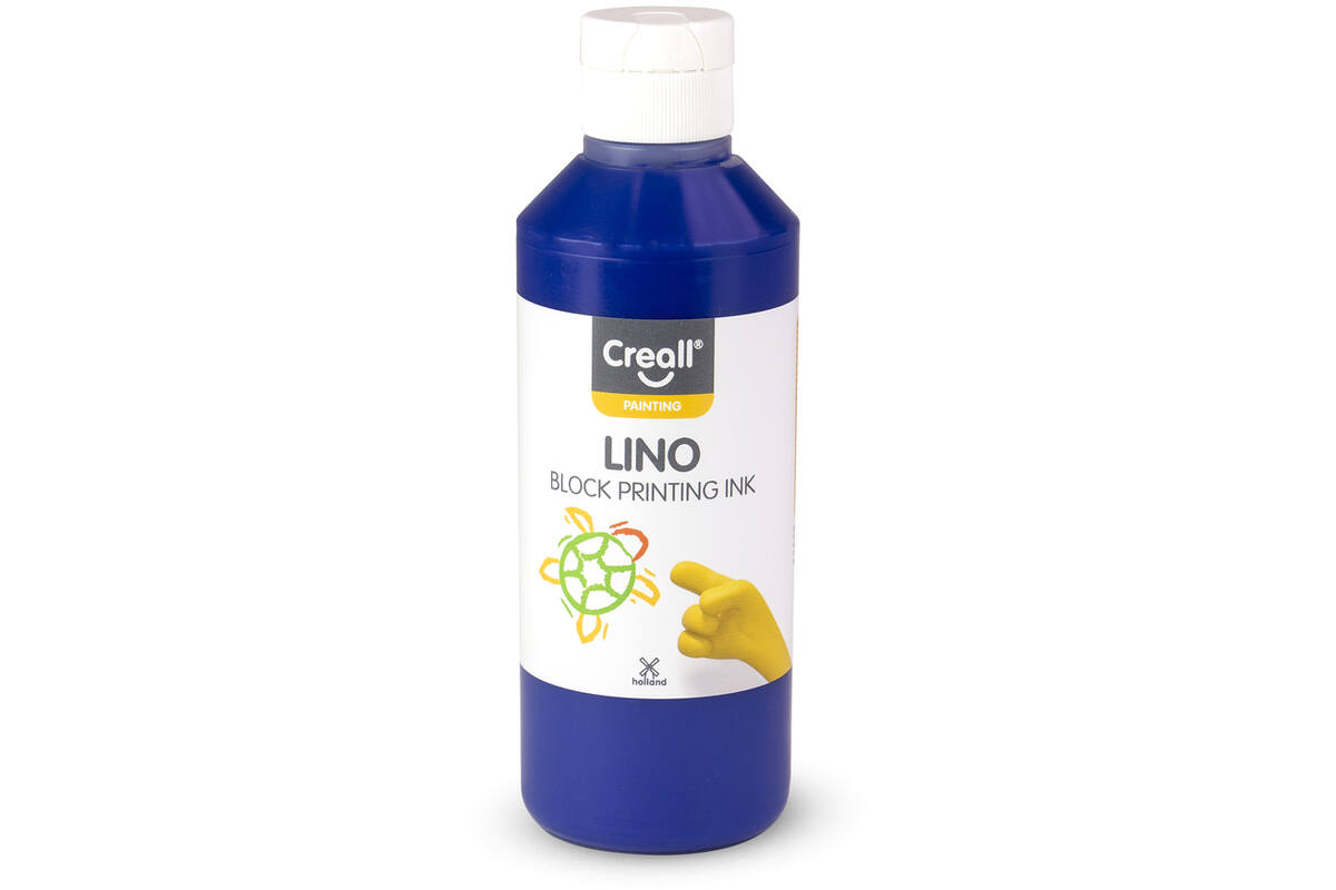 Blockprintverf Creall lino 250 ml ultramarijn