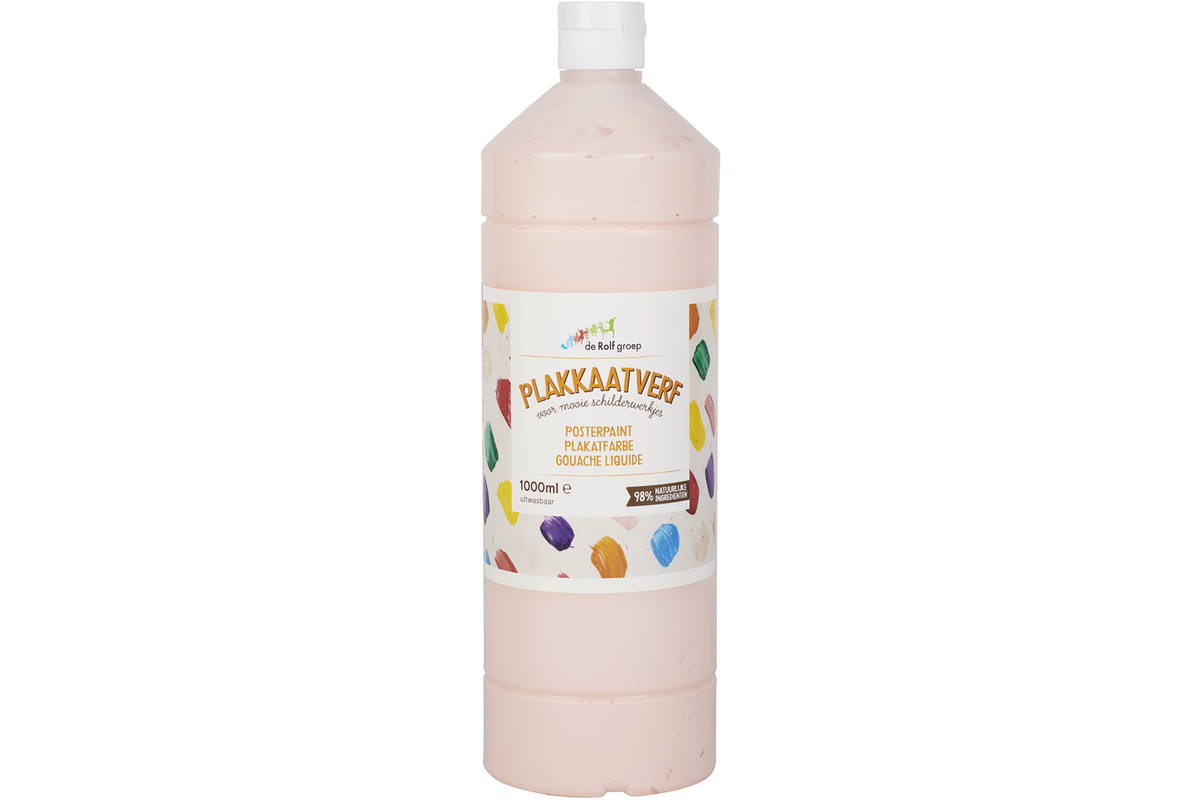 Plakkaatverf | de Rolf groep | topcolor, zalm roze 1000 ml