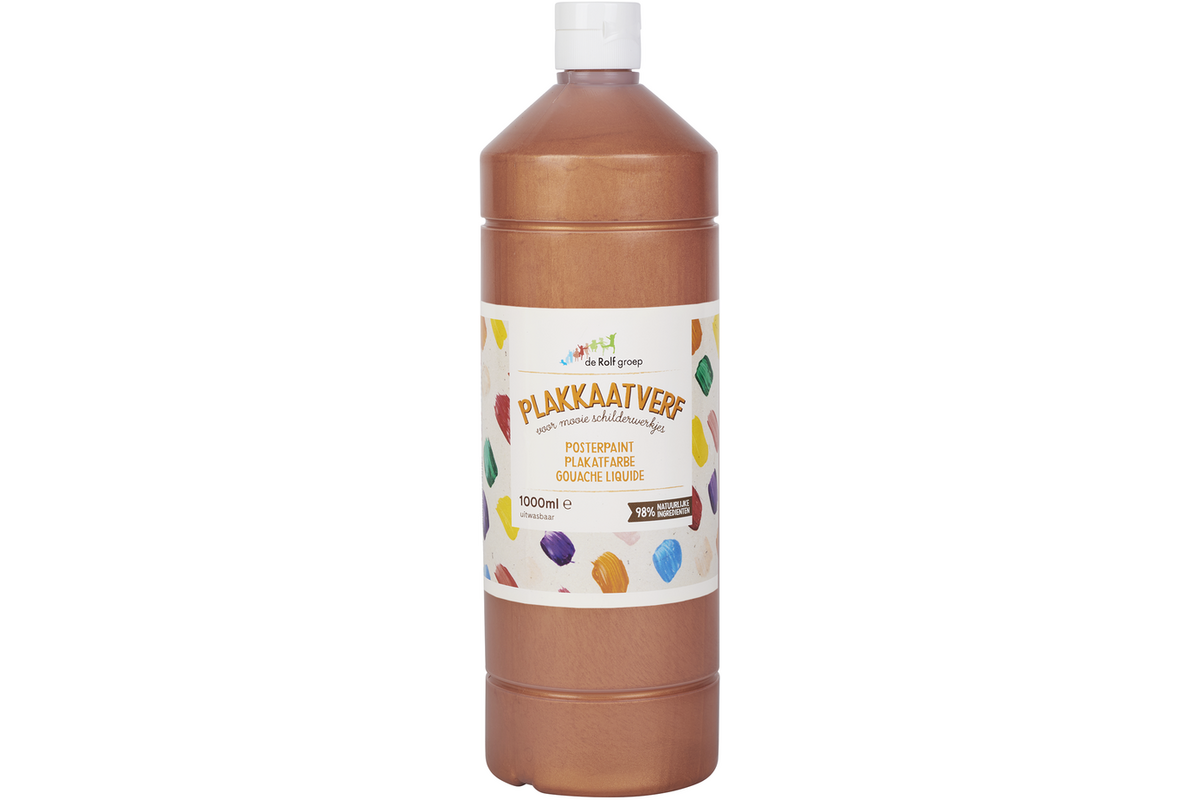 Plakkaatverf | de Rolf groep | topcolor, brons 1000 ml
