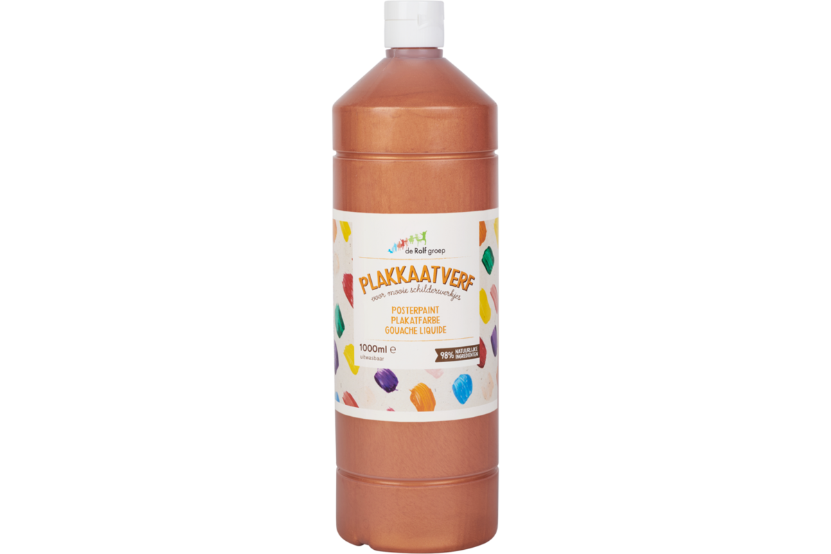 Plakkaatverf | de Rolf groep | topcolor, brons 1000 ml