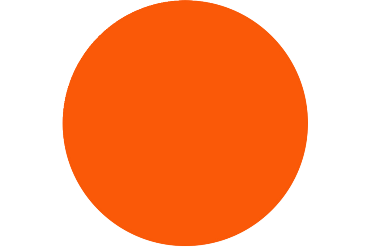 Plakkaatverf Creall Color+ 1000 ml oranje