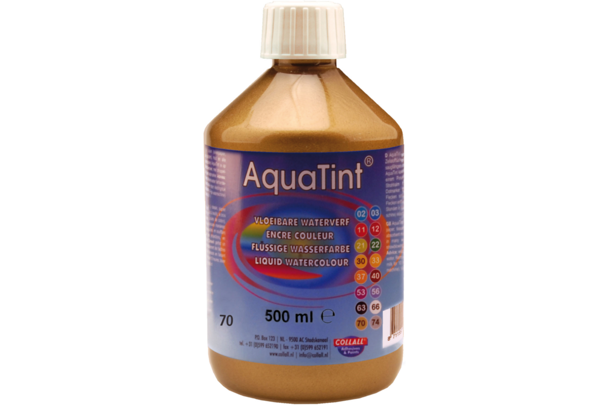 Aquatint 500 ml, goud