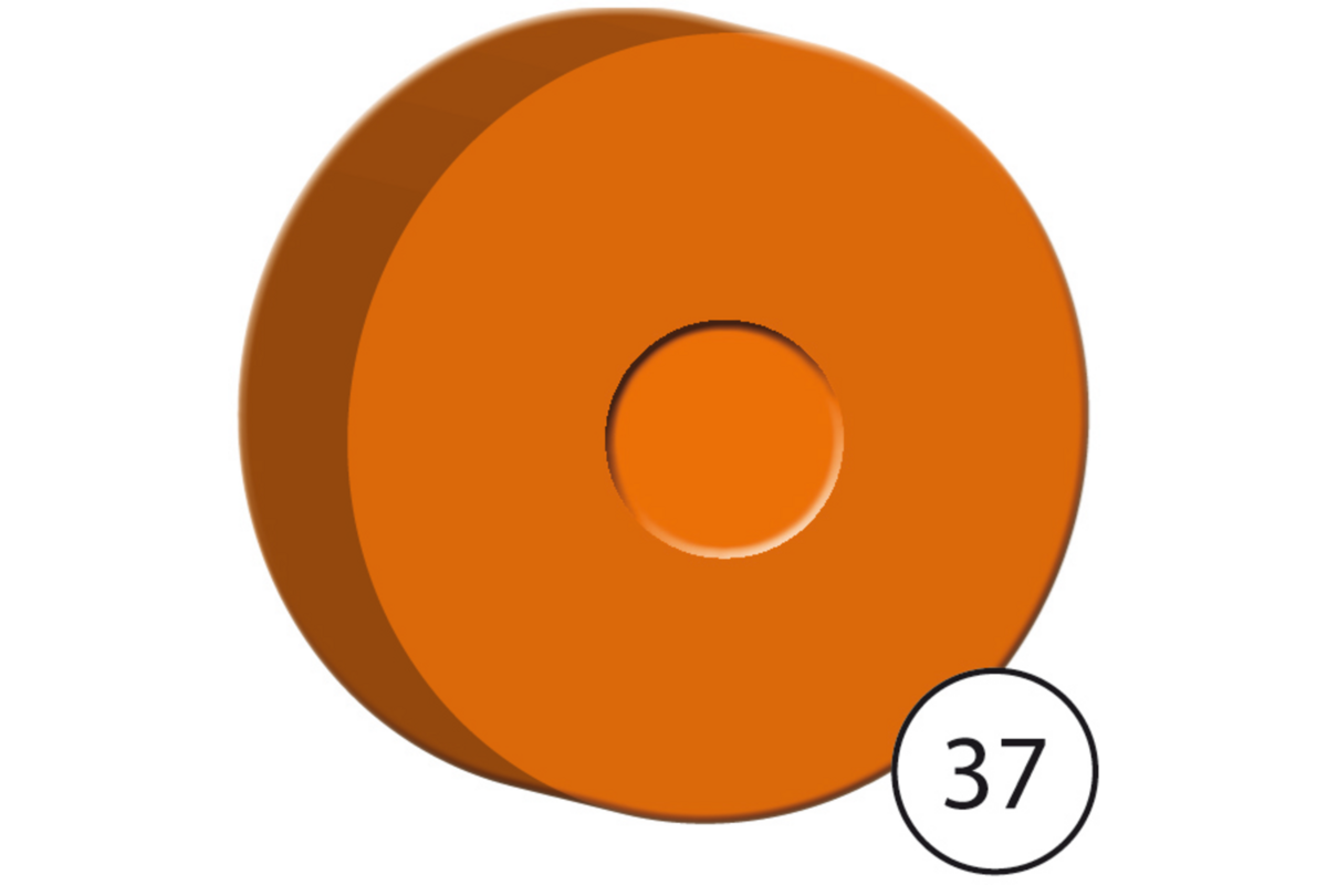 Posterblok plakkaatverf oranje