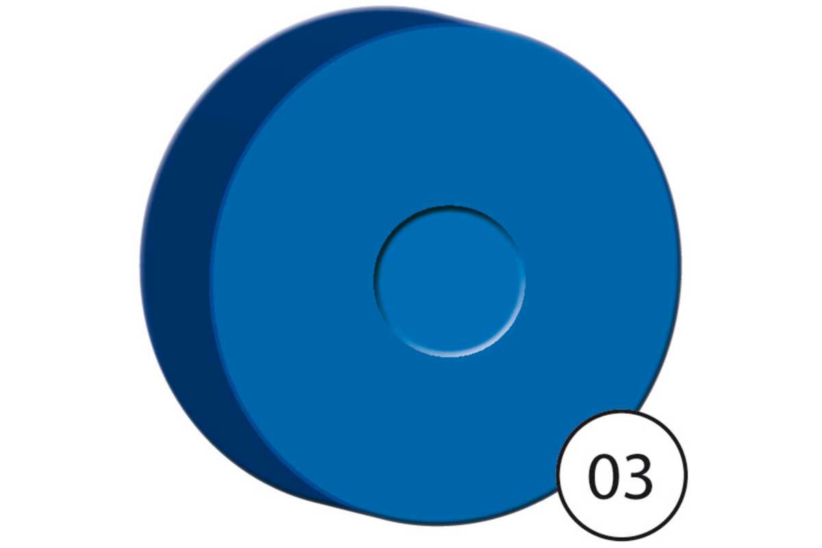 Posterblok plakkaatverf donkerblauw