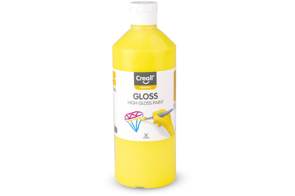 Glansverf Creall Gloss 500 ml geel