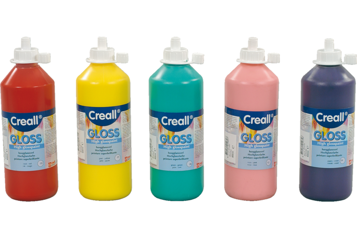 Glansverf Creall Gloss 500 ml geel
