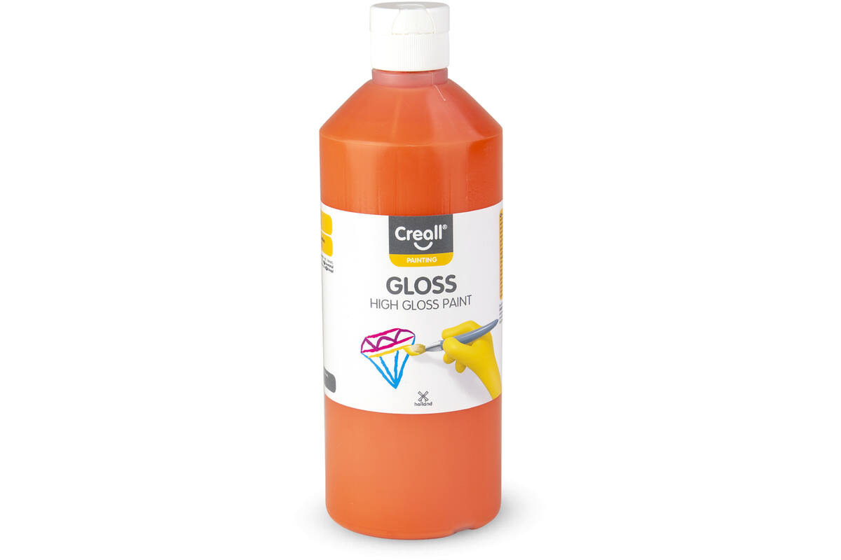 Glansverf Creall Gloss 500 ml oranje