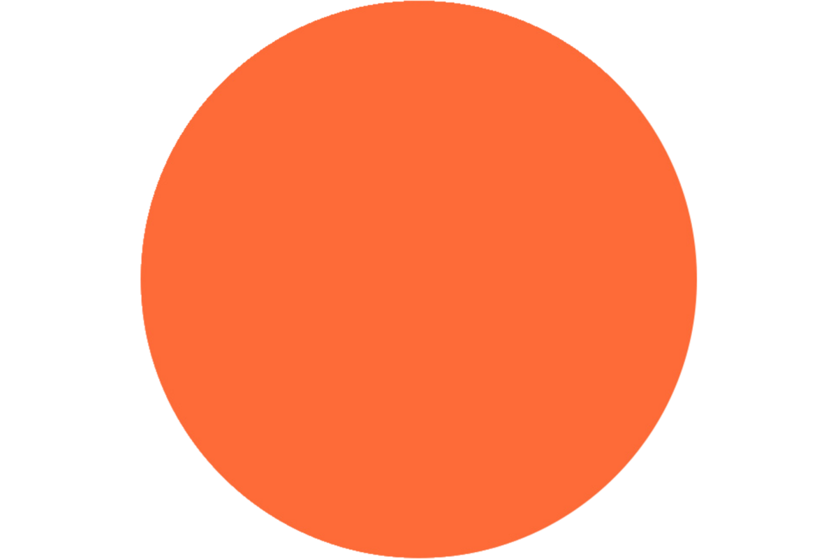 Glansverf Creall Gloss 500 ml oranje