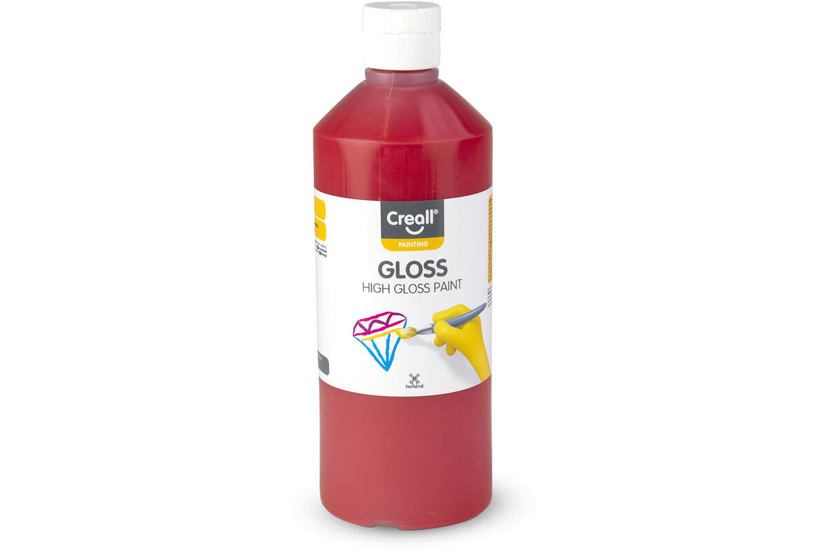 Glansverf Creall Gloss 500 ml rood
