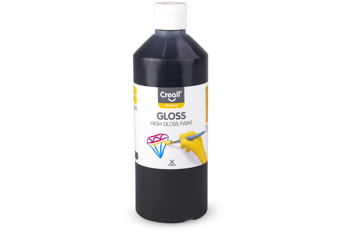 Glansverf Creall Gloss 500 ml zwart