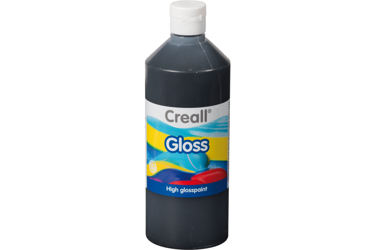 Glansverf Creall Gloss 500 ml zwart