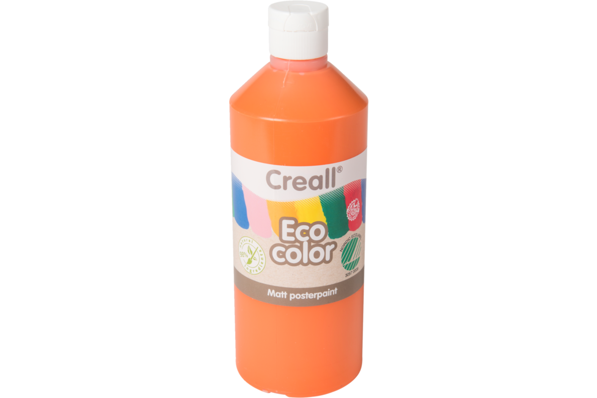 Plakkaatverf Creall Eco 500 ml oranje