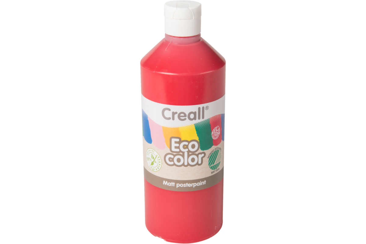 Plakkaatverf Creall Eco 500 ml lichtrood