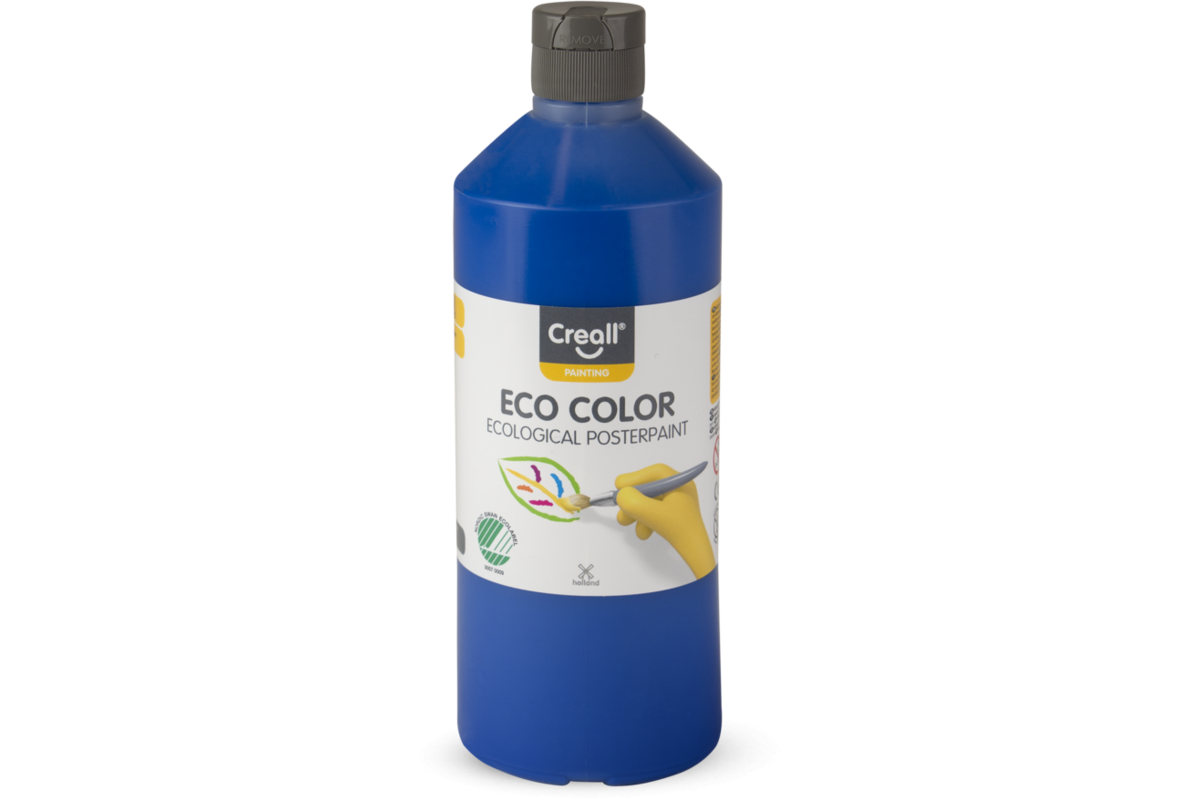 Plakkaatverf Creall Eco 500 ml donkerblauw