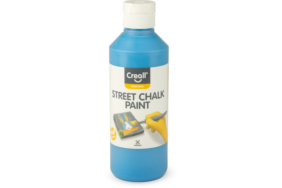 Stoepkrijtverf Creall street chalk 250 ml blauw