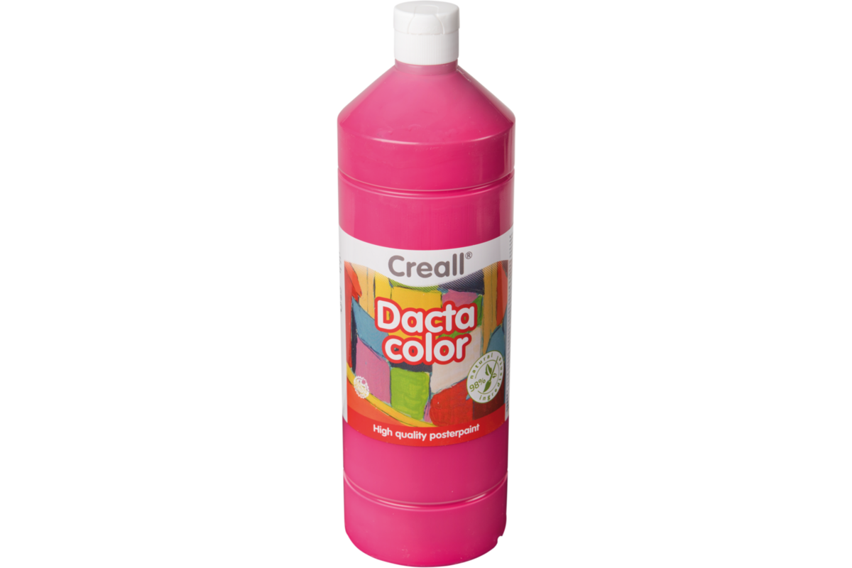 Plakkaatverf Creall Dacta color 1000 ml tyrisch roze
