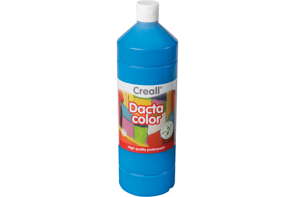 Plakkaatverf Creall Dacta color 1000 ml lichtblauw