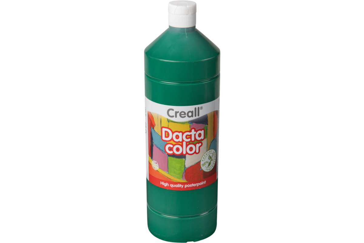 Plakkaatverf Creall Dacta color 1000 ml donkergroen