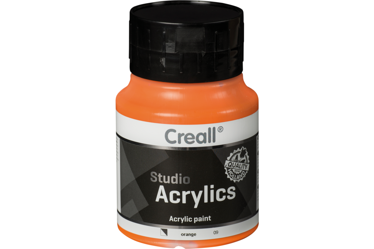 Acrylverf Creall 500 ml oranje