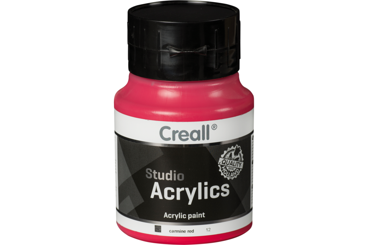 Acrylverf Creall 500 ml donker bordeaux