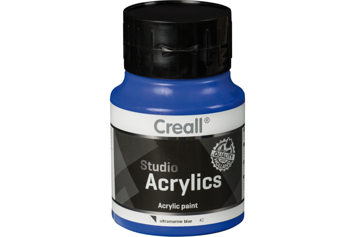 Acrylverf Creall 500 ml donker kobalt