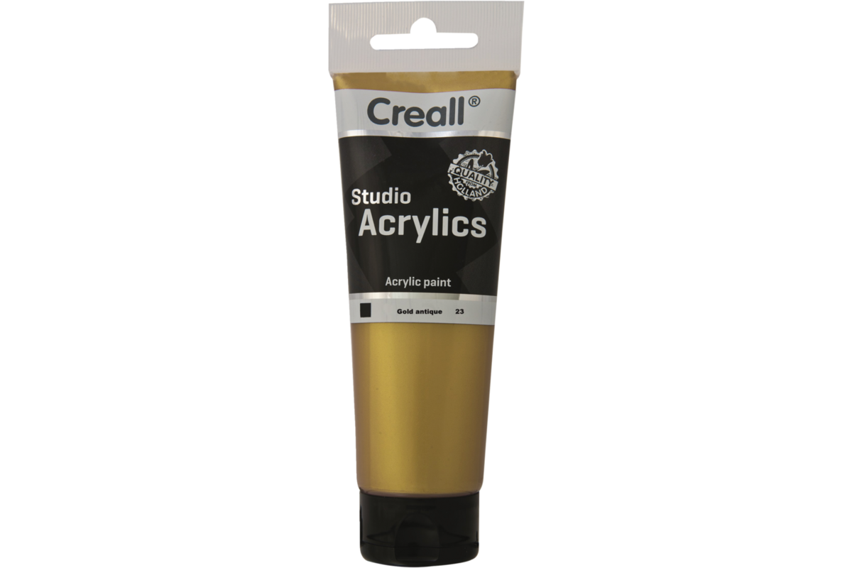 Acrylverf Creall 250 ml goud