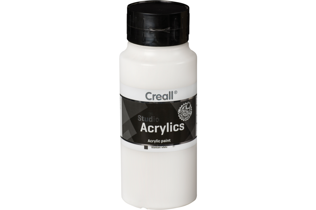 Acrylverf Creall 1000 ml wit