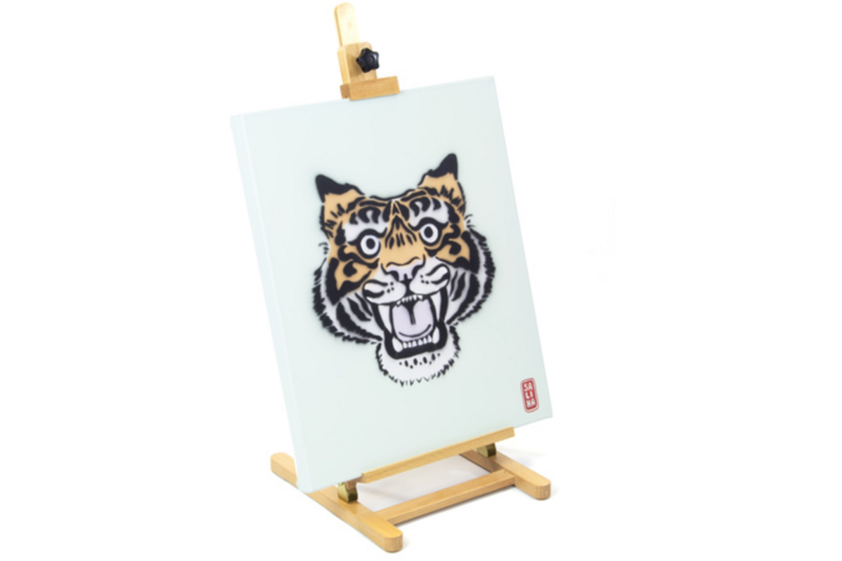 Tafelezel groot vurenhout Voor canvas tot 67cm