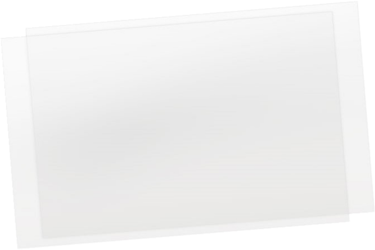 Acrylaatplaat glashelder, 23 x 30 cm dikte 2 mm