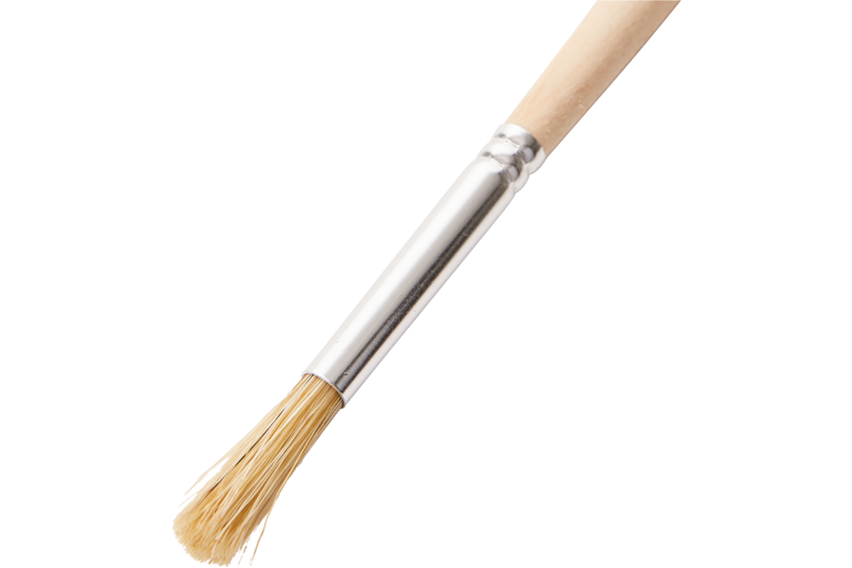 Penseel rond lang ongelakt nr. 12 per dozijn