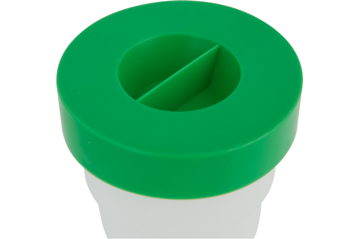 Anti-knoeipot midi 180 ml, groen