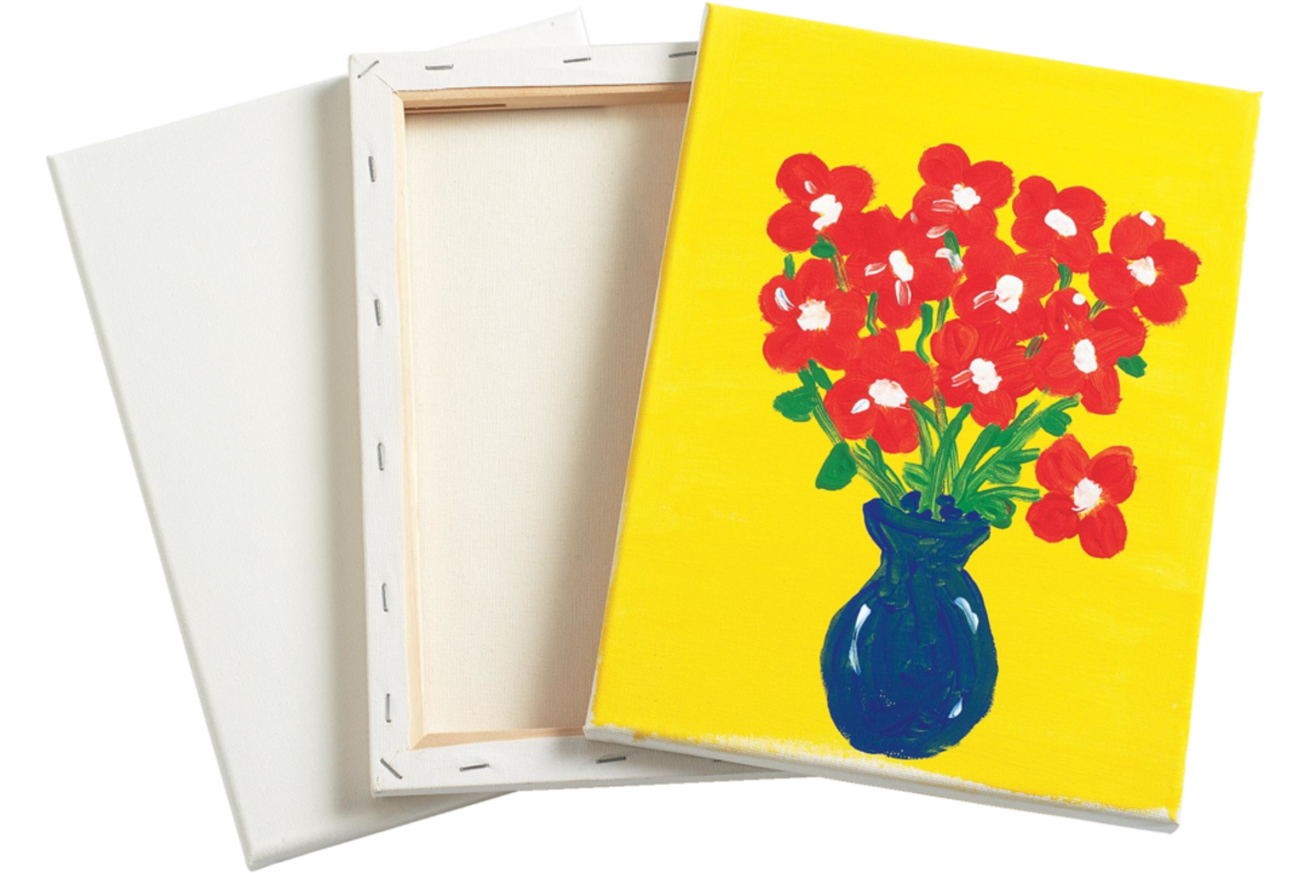 Schildersdoek basic 23x30x2 cm, 6 stuks