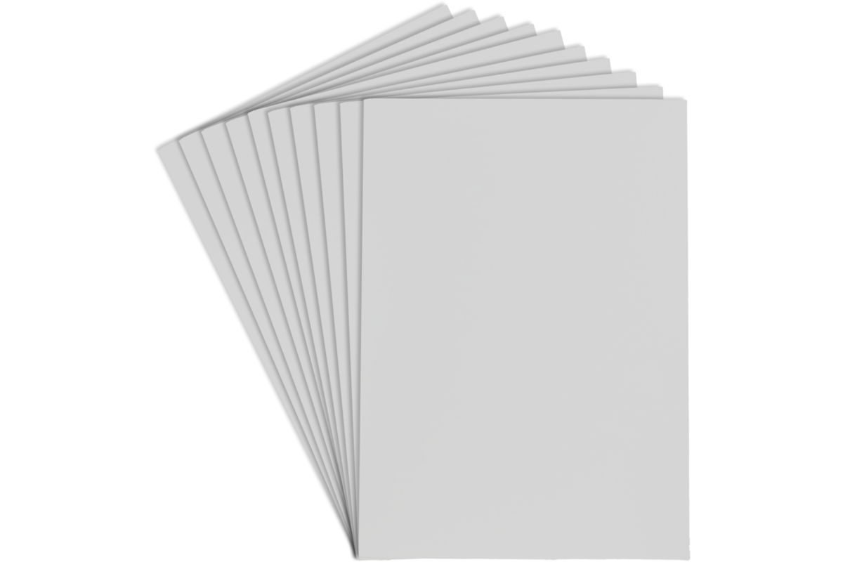Linoleum A6 10 x 15 cm  dikte 3,2 mm, 10 stuks
