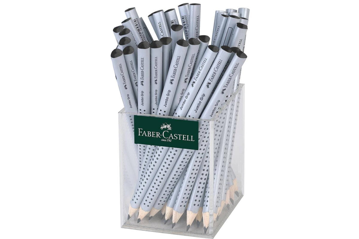Potlood Faber-Castell Jumbo Grip B, 36 stuks