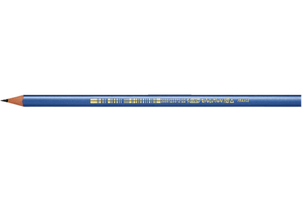 Potlood BIC Evolution HB Triangle, 12 stuks