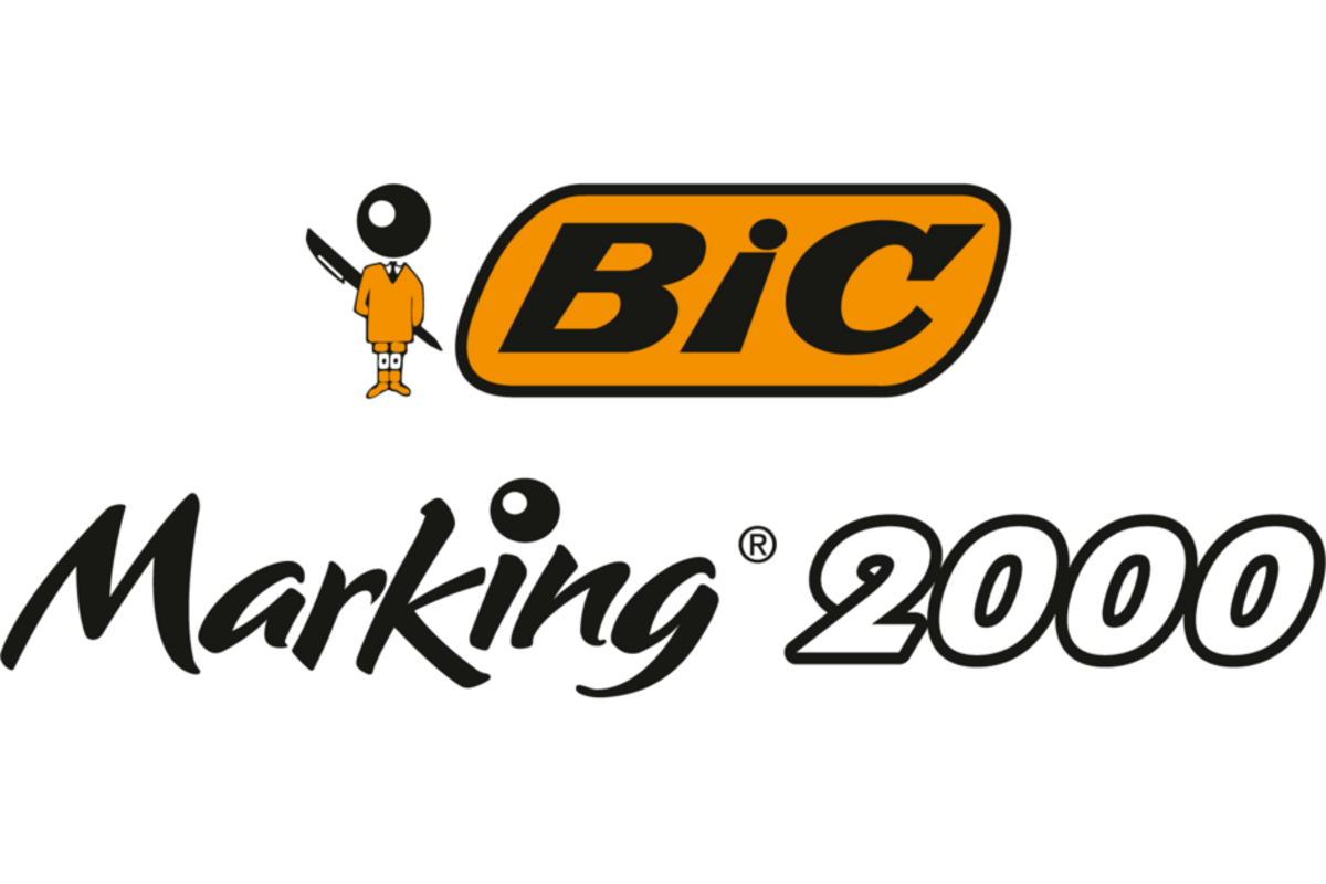 Permanent marker BIC rond 1,7 mm zwart, per dozijn