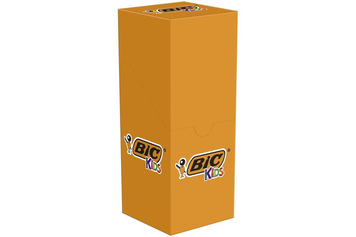 Kleurpotloden BIC Kids Evolution assorti, blik 60 stuks