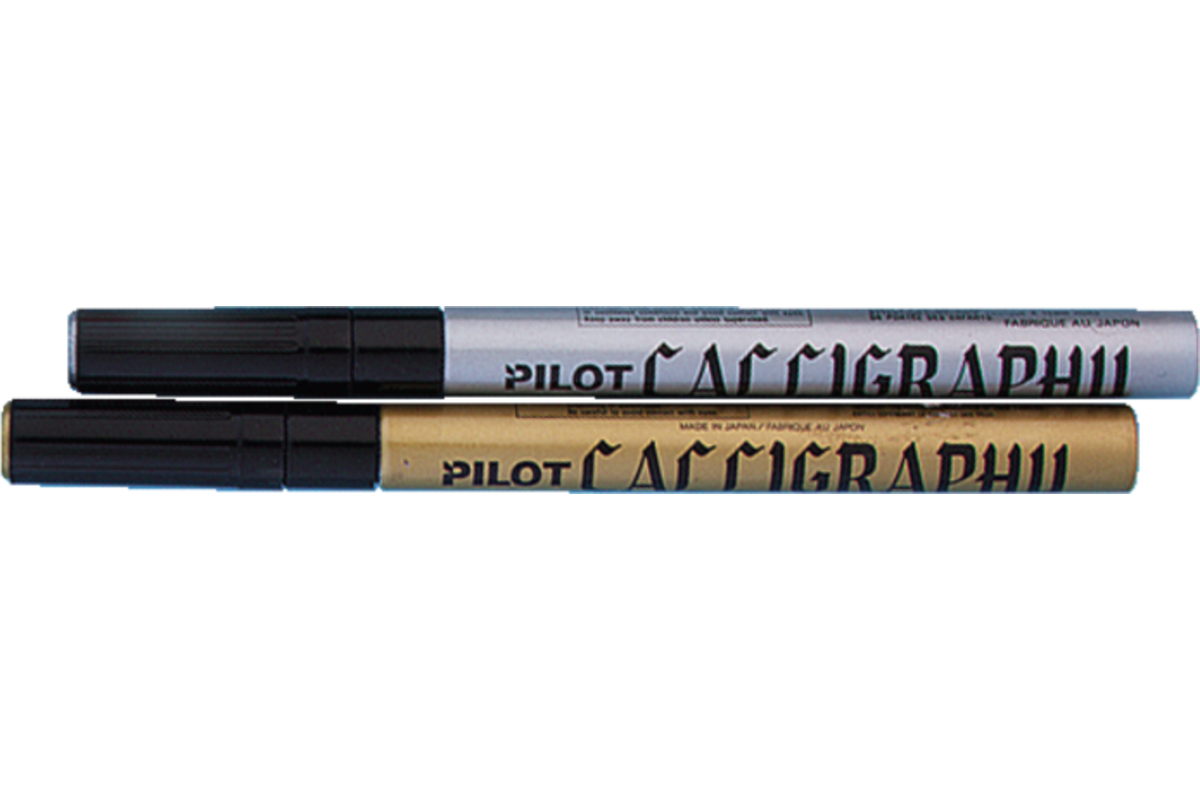 Kalligrafiestift Sakura 1.8 mm, zilver