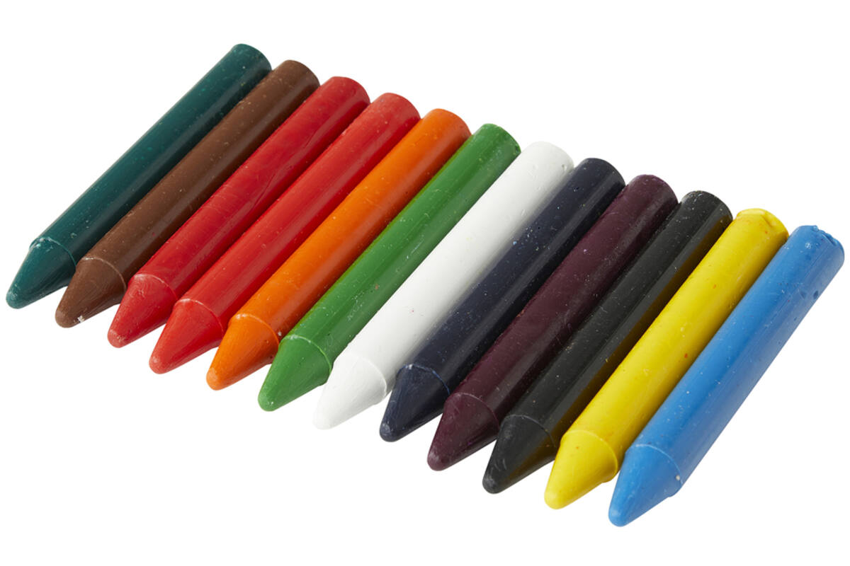 Waskrijt | de Rolf groep | assorti,12 stuks